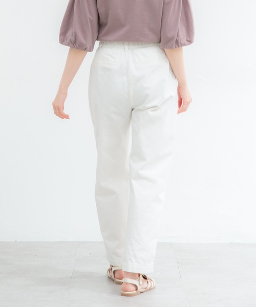 Honeys（ハニーズ）の「デニムストレートパンツ（デニムパンツ・レディース・ブラック/インディゴブルー/ブルー/オフホワイト・LL/SS/S/M/L）」の11枚目の写真