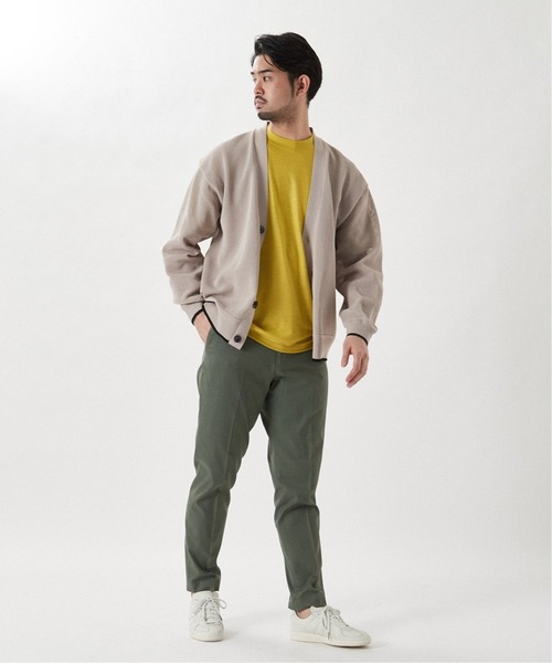 EDIFICE（エディフィス）の「C/F シャークスキン テーパード パンツ（その他パンツ・メンズ・ブラウン/カーキ/ネイビー/ベージュ系その他・LARGE/X-LARGE/MEDIUM/SMALL）」の9枚目の写真