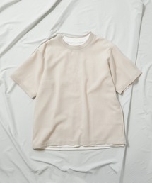 UNION STATION | 【AIR LIGHT -Flux version-】【アンサンブルアイテム】【2枚セット】シャツマテリアル プルオーバーTシャツ(Tシャツ/カットソー)