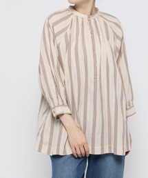 ichi | 【ichi(イチ)】ドビーストライプシャツ(シャツ/ブラウス)