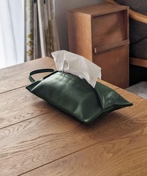 sankyo shokai（サンキョウショウカイ）の「[mieno]牛革レザーティッシュカバー（インテリア雑貨）」