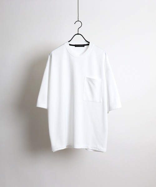 Confirm（コンファーム）の「ライトポンチルーズシルエットTシャツ【Confirm】（Tシャツ/カットソー・メンズ・ナチュラル/ホワイト/ブラック/ライトグレー/ブラウン/グリーン/ホワイト×グレー/チャコールグレー・L/M）」の2枚目の写真