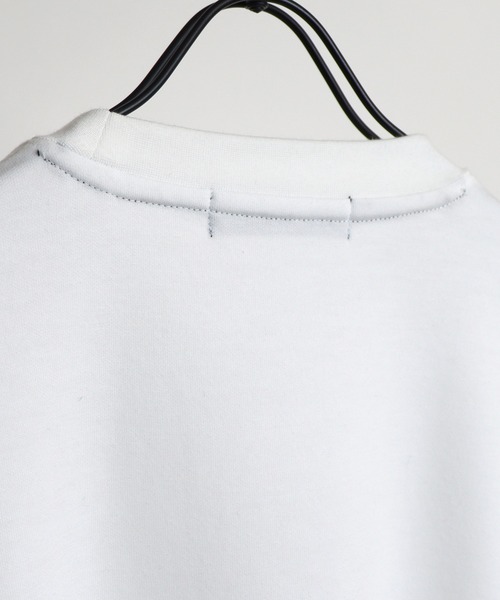Confirm（コンファーム）の「ライトポンチルーズシルエットTシャツ【Confirm】（Tシャツ/カットソー・メンズ・ナチュラル/ホワイト/ブラック/ライトグレー/ブラウン/グリーン/ホワイト×グレー/チャコールグレー・L/M）」の11枚目の写真