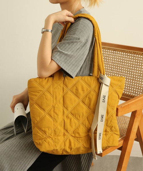 clarity blanc(クラリティーブラン)の「スクエアトートバッグ(トートバッグ・レディース・アイボリー/チャコールグレー/Mustard/カーキ/ブラック/オレンジ/ワイン・FREE)」の7枚目の写真
