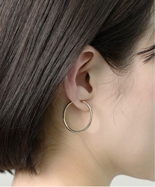 F&D : 3cm フープイヤリング（イヤリング）｜Fun & Daily（ファン