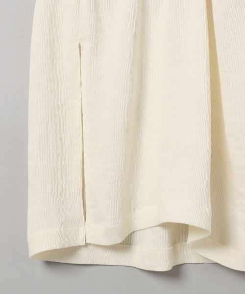 JEANASIS（ジーナシス）の「キリカエギャザーナロースカート/352416（スカート・レディース・オフホワイト/スミクロ/パープル・FREE）」の5枚目の写真