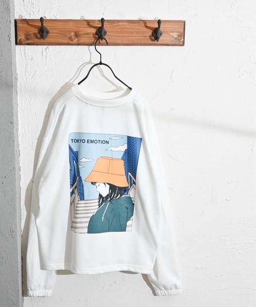 セール 裏毛イラストバックプリントクルートレーナー Tokyo スウェット Ritzy リッツィー のファッション通販 Zozotown セール 裏毛イラストバックプリントクルートレーナー Tokyo スウェット Ritzy リッツィー のファッション通販 Zozotown