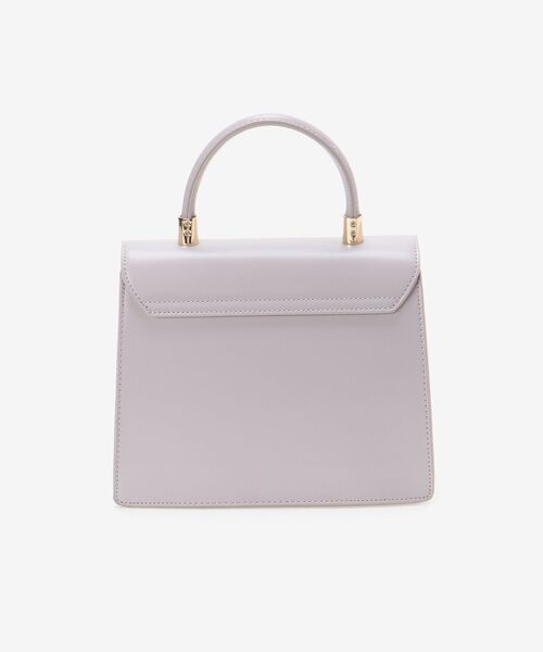 MAJESTIC LEGON（マジェスティックレゴン）の「上品カラーハンドバッグ（ハンドバッグ・レディース・ライトグレー/アイボリー/ラベンダー・FREE）」の6枚目の写真