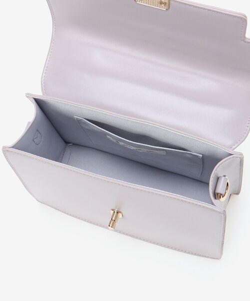 MAJESTIC LEGON（マジェスティックレゴン）の「上品カラーハンドバッグ（ハンドバッグ・レディース・ライトグレー/アイボリー/ラベンダー・FREE）」の16枚目の写真