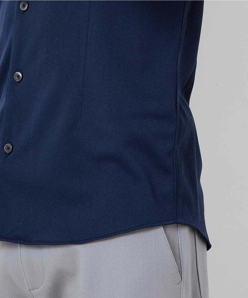 MICHEL KLEIN HOMME (ミッシェルクランオム)の「ベーシックドレスシャツ(シャツ/ブラウス・メンズ・ホワイト/ネイビー・LARGE/MEDIUM/X-LARGE)」の8枚目の写真