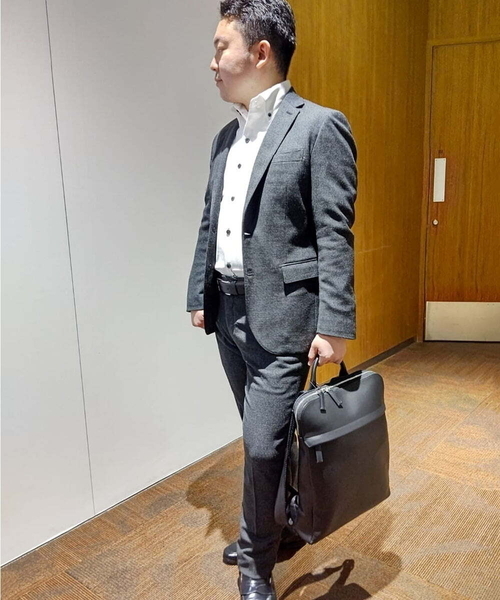 MICHEL KLEIN HOMME (ミッシェルクランオム)の「ベーシックドレスシャツ(シャツ/ブラウス・メンズ・ホワイト/ネイビー・LARGE/MEDIUM/X-LARGE)」の16枚目の写真