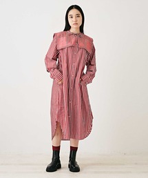 TOBILA（トビラ）の「7.5オンスデニム 2WAY リメイク風 ワンピース 