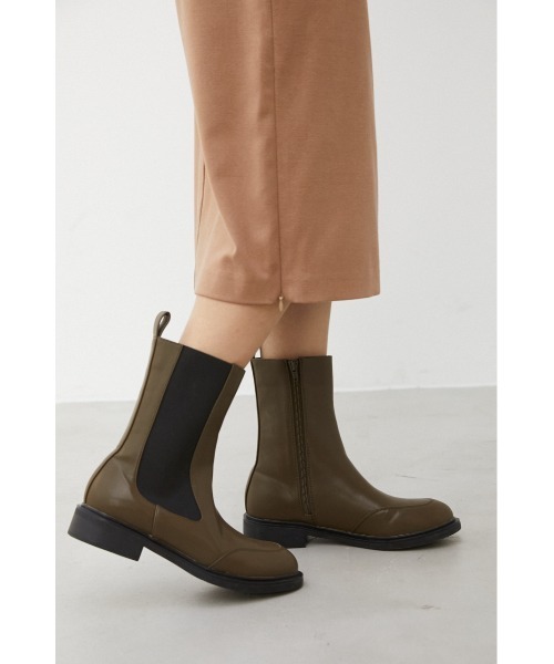 crie conforto（クリーコンフォルト）の「チェルシーブーツ（ブーツ・レディース・ブラック/カーキ・SMALL/MEDIUM/LARGE/LL）」の19枚目の写真