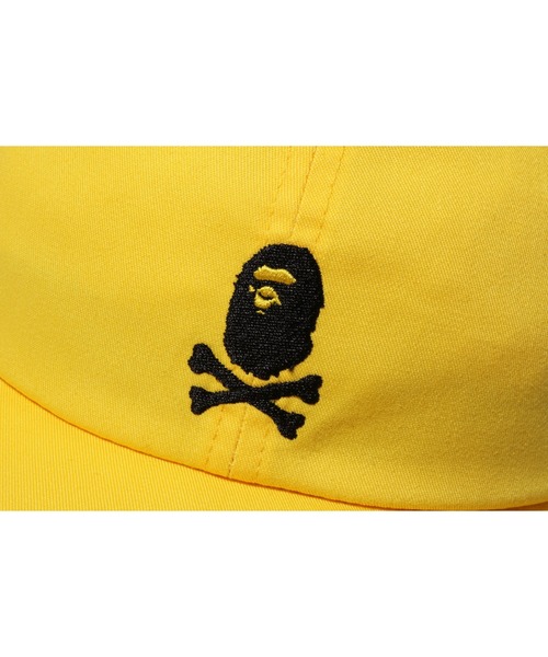 A BATHING APE（アベイシングエイプ）の「APE CROSSBONE PANEL CAP M（キャップ・メンズ・レッド/イエロー/グリーン/ネイビー・FREE）」の14枚目の写真