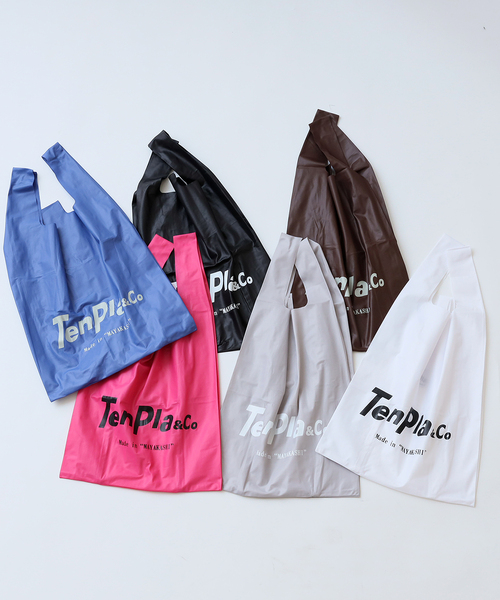 JOURNAL STANDARD（ジャーナルスタンダード）の「【TENPLA＆Co】コンビニバッグ（エコバッグ/サブバッグ・メンズ・ホワイト/ライトブルー/ブラック/ブラウン/グレー/ピンク・FREE）」の11枚目の写真