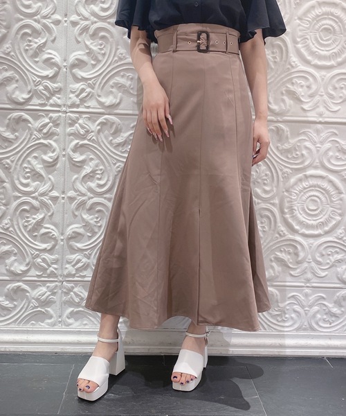 TORTE（トルテ）の「前スリットマーメイドスカート（スカート・レディース・ブルー系その他/ライトブラウン/ブラウン系その他/ベージュ/ブラック/ブラック系その他/グレー系その他・FREE）」の15枚目の写真