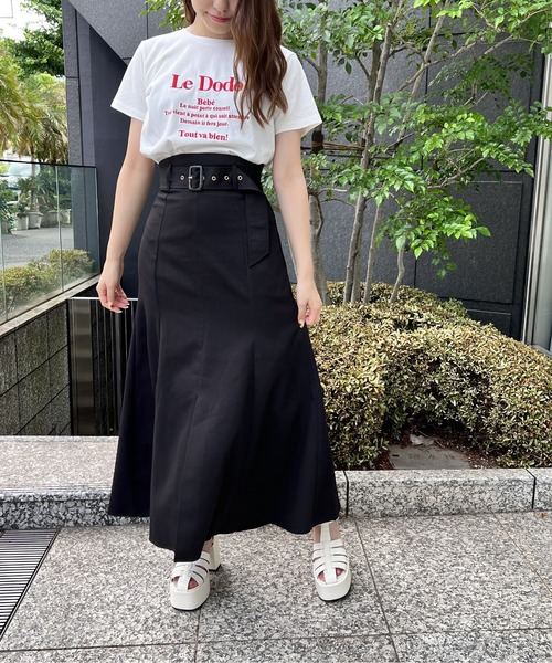 TORTE（トルテ）の「前スリットマーメイドスカート（スカート・レディース・ブルー系その他/ライトブラウン/ブラウン系その他/ベージュ/ブラック/ブラック系その他/グレー系その他・FREE）」の13枚目の写真