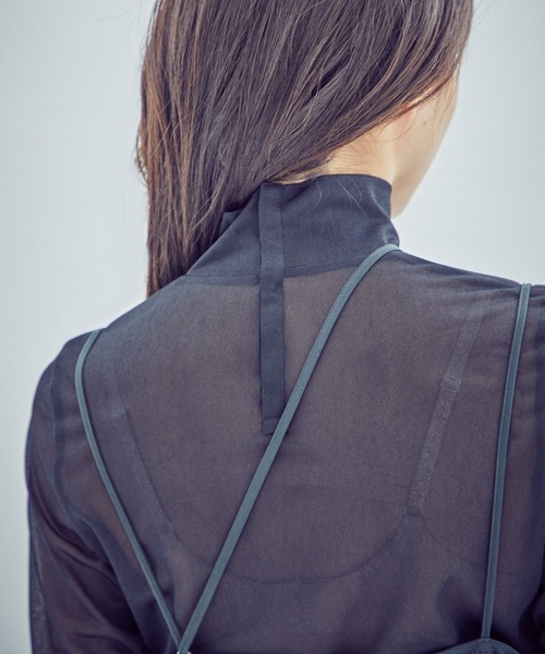 MURRAL（ミューラル）の「【MURRAL/(ミューラル)】《STUDIOUS別注》キャミソールドレス（ワンピース・レディース・パープル/グリーン・FREE）」の18枚目の写真