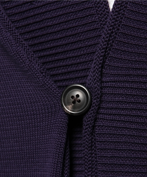 EDIFICE（エディフィス）の「◇ミドルゲージコットン ガウン（カーディガン/ボレロ・メンズ・ブルー系その他/イエロー/ホワイト・48/46/44）」の12枚目の写真