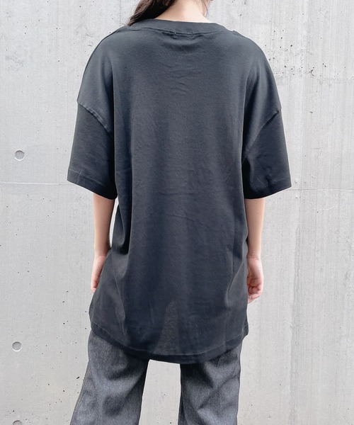 lilLilly（リルリリー）の「Love you self Tシャツ（Tシャツ/カットソー・レディース・ブラック/ピンク/ブルー・FREE）」の19枚目の写真