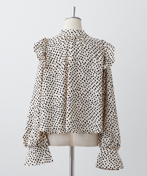 one after another NICE CLAUP(ワンアフターアナザーナイスクラップ)の「フェミニンで上品な印象。前後2WAYリボンブラウス(シャツ/ブラウス・レディース・ベージュ/ブラウン/ホワイト系その他/ブラック系その他・FREE)」の22枚目の写真