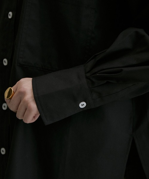 ADAM ET ROPE'（アダムエロペ）の「【ZOZO限定】TCブロードバンドカラーシャツ（シャツ/ブラウス・レディース・ブラック/ホワイト/ブルー/サックスブルー/ピンク系その他2・FREE）」の19枚目の写真