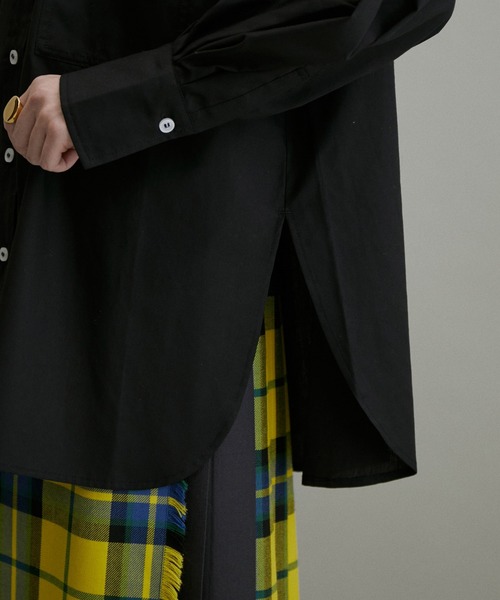 ADAM ET ROPE'（アダムエロペ）の「【ZOZO限定】TCブロードバンドカラーシャツ（シャツ/ブラウス・レディース・ブラック/ホワイト/ブルー/サックスブルー/ピンク系その他2・FREE）」の22枚目の写真