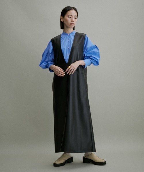 ADAM ET ROPE'（アダムエロペ）の「【ZOZO限定】TCブロードバンドカラーシャツ（シャツ/ブラウス・レディース・ブラック/ホワイト/ブルー/サックスブルー/ピンク系その他2・FREE）」の17枚目の写真