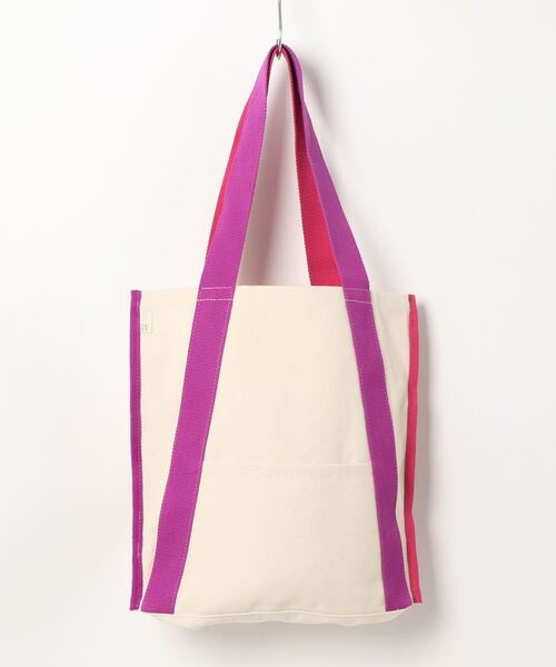 ROOTOTE（ルートート）の「ルートート/SN.A4オーガニックコットン-A（トートバッグ・レディース・ブルー/キャメル/ブラック/ピンク・FREE）」の4枚目の写真