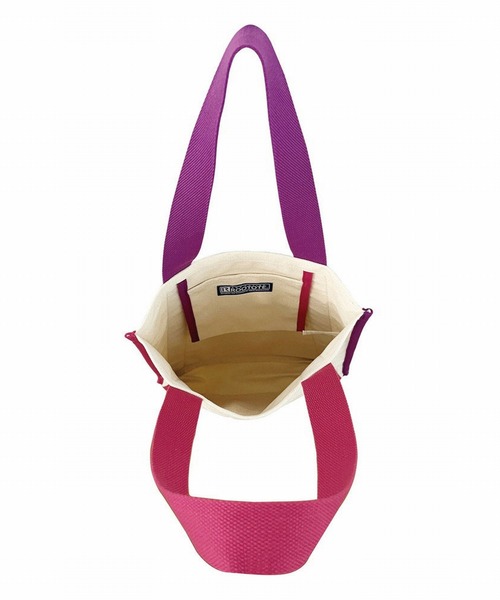 ROOTOTE（ルートート）の「ルートート/SN.A4オーガニックコットン-A（トートバッグ・レディース・ブルー/キャメル/ブラック/ピンク・FREE）」の8枚目の写真