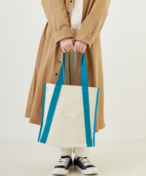 ROOTOTE（ルートート）の「ルートート/SN.A4オーガニックコットン-A（トートバッグ・レディース・ブルー/キャメル/ブラック/ピンク・FREE）」の16枚目の写真