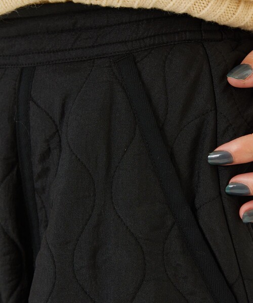 FREAK'S STORE（フリークスストア）の「キルトライナースカート（スカート・レディース・ブラック/オフホワイト/オリーブ・ﾌﾘ-）」の12枚目の写真