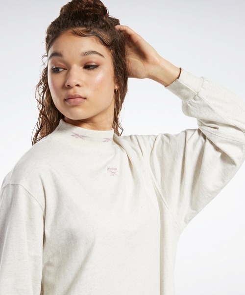 Reebok(リーボック)の「クラシックス Tシャツ ドレス / Classics T-Shirt Dress /(ワンピース・レディース・ホワイト・X-LARGE/MEDIUM/LARGE/SMALL)」の2枚目の写真