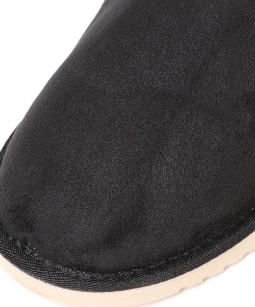 BAYFLOW(ベイフロー)の「フェイクスウェードボアスリッポン(スリッポン・メンズ・ブラック/ベージュ・SMALL/MEDIUM)」の10枚目の写真