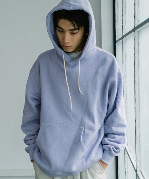 WHIMSIC（ウィムジック）の「【WHIMSIC】ヘビーウェイトスウェットフーディー（スウェット・メンズ・ブラック/ライトグレー/パープル・FREE）」の22枚目の写真