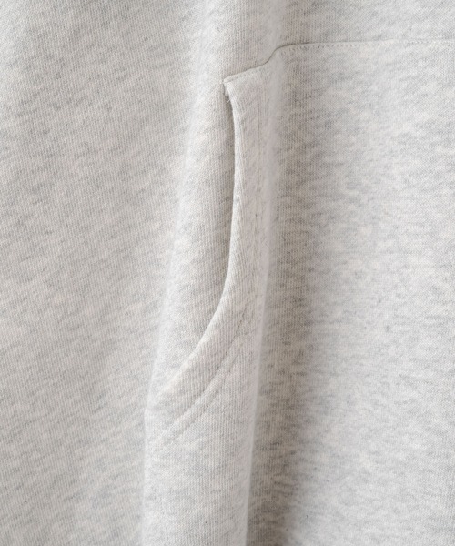 WHIMSIC（ウィムジック）の「【WHIMSIC】ヘビーウェイトスウェットフーディー（スウェット・メンズ・ブラック/ライトグレー/パープル・FREE）」の7枚目の写真