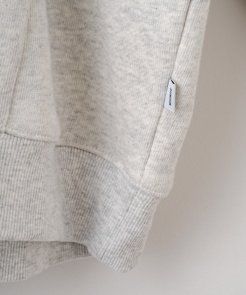 WHIMSIC（ウィムジック）の「【WHIMSIC】ヘビーウェイトスウェットフーディー（スウェット・メンズ・ブラック/ライトグレー/パープル・FREE）」の8枚目の写真