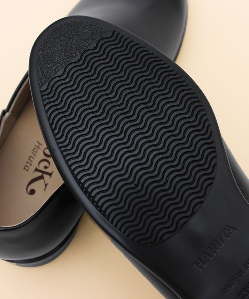 I am I in fact...(アイアムアイインファクト)の「_HARUTA スポックシューズ(スリッポン・レディース・ブラック/ダークブラウン・23.0cm/23.5cm/24.0cm/24.5cm)」の8枚目の写真