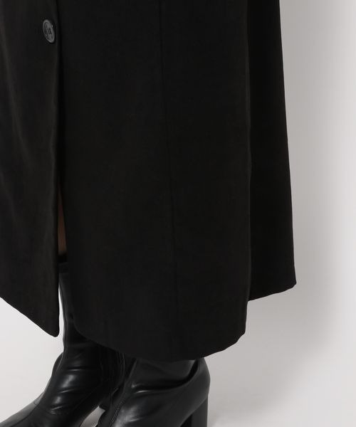 mysty woman（ミスティウーマン）の「アウトポケットジャンスカ 168393（ジャンパースカート・レディース・アイボリー/ブラック/モカ・FREE）」の14枚目の写真