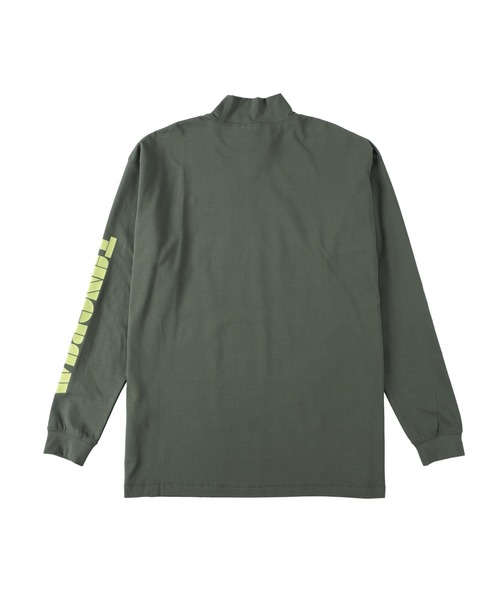 TANGRAM（タングラム）の「SLEEVE LOGO MOCKNECK LONG SLEEVE（Tシャツ/カットソー・メンズ・ピンク/ベージュ/マスタード/ダークグリーン・L/XL/M/S/XXL）」の6枚目の写真