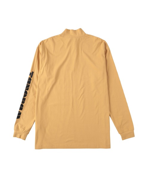 TANGRAM（タングラム）の「SLEEVE LOGO MOCKNECK LONG SLEEVE（Tシャツ/カットソー・メンズ・ピンク/ベージュ/マスタード/ダークグリーン・L/XL/M/S/XXL）」の7枚目の写真