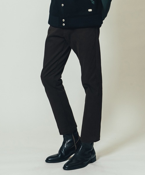 CRIMIE(クライミー)の「STRETCH TWILL SMART STRAIGHT 4812 TROUSERS / ストレッチ ツイル スマート ストレート 4812 トラウザーズ パンツ(チノパンツ・メンズ・ブラック/パープル/カーキ/ブラウン・M/L/XXL/XL/S)」の10枚目の写真
