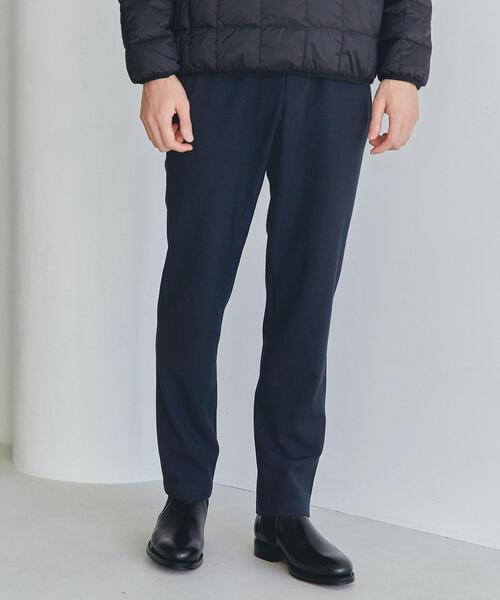 green label relaxing（グリーンレーベルリラクシング）の「フラノ千鳥 ナロー ユーティリティー パンツ -ウォッシャブル・防シワ・ストレッチ-（その他パンツ・メンズ・ダークブラウン/ネイビー/ダークグレー・L/S/M/XL/XS）」の3枚目の写真