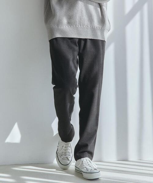 green label relaxing（グリーンレーベルリラクシング）の「フラノ千鳥 ナロー ユーティリティー パンツ -ウォッシャブル・防シワ・ストレッチ-（その他パンツ・メンズ・ダークブラウン/ネイビー/ダークグレー・L/S/M/XL/XS）」の2枚目の写真
