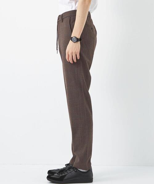 green label relaxing（グリーンレーベルリラクシング）の「フラノ千鳥 ナロー ユーティリティー パンツ -ウォッシャブル・防シワ・ストレッチ-（その他パンツ・メンズ・ダークブラウン/ネイビー/ダークグレー・L/S/M/XL/XS）」の11枚目の写真