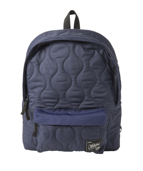 MILKFED.（ミルクフェド）の「QUILTED BACKPACK　（バックパック/リュック/キルティング）（バックパック/リュック・レディース・ブラック/ベージュ/ネイビー・ONE SIZE）」の4枚目の写真