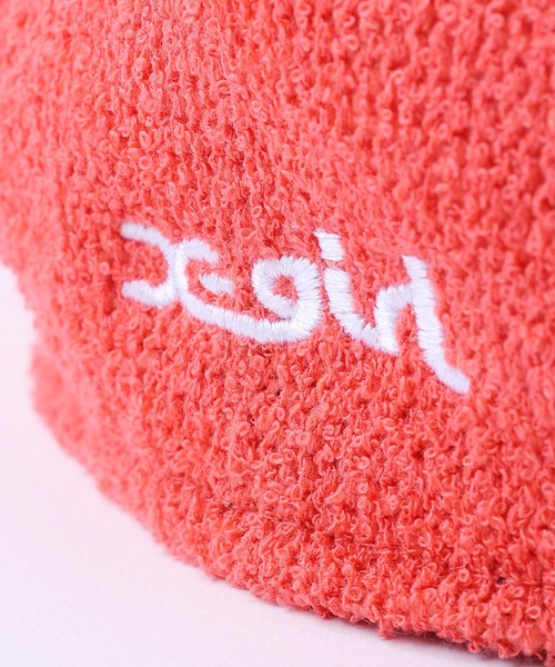 X-girl（エックスガール）の「MILLS LOGO HUNTING CAP（ハンチング/ベレー帽・レディース・ブラック/オリーブ/オレンジ・ONE SIZE）」の18枚目の写真