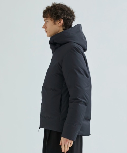 city（シティ）の「HOODED DOWN/撥水フードダウンジャケット（ダウンジャケット/コート・メンズ・ブラック/ネイビー・2/3/1）」の5枚目の写真