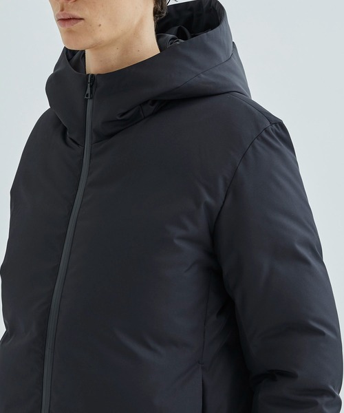 city（シティ）の「HOODED DOWN/撥水フードダウンジャケット（ダウンジャケット/コート・メンズ・ブラック/ネイビー・2/3/1）」の9枚目の写真