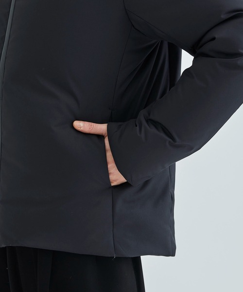 city（シティ）の「HOODED DOWN/撥水フードダウンジャケット（ダウンジャケット/コート・メンズ・ブラック/ネイビー・2/3/1）」の10枚目の写真